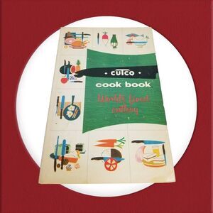 Vintage Cutco Cook Book Retro Mid Century Americana 1961‎
